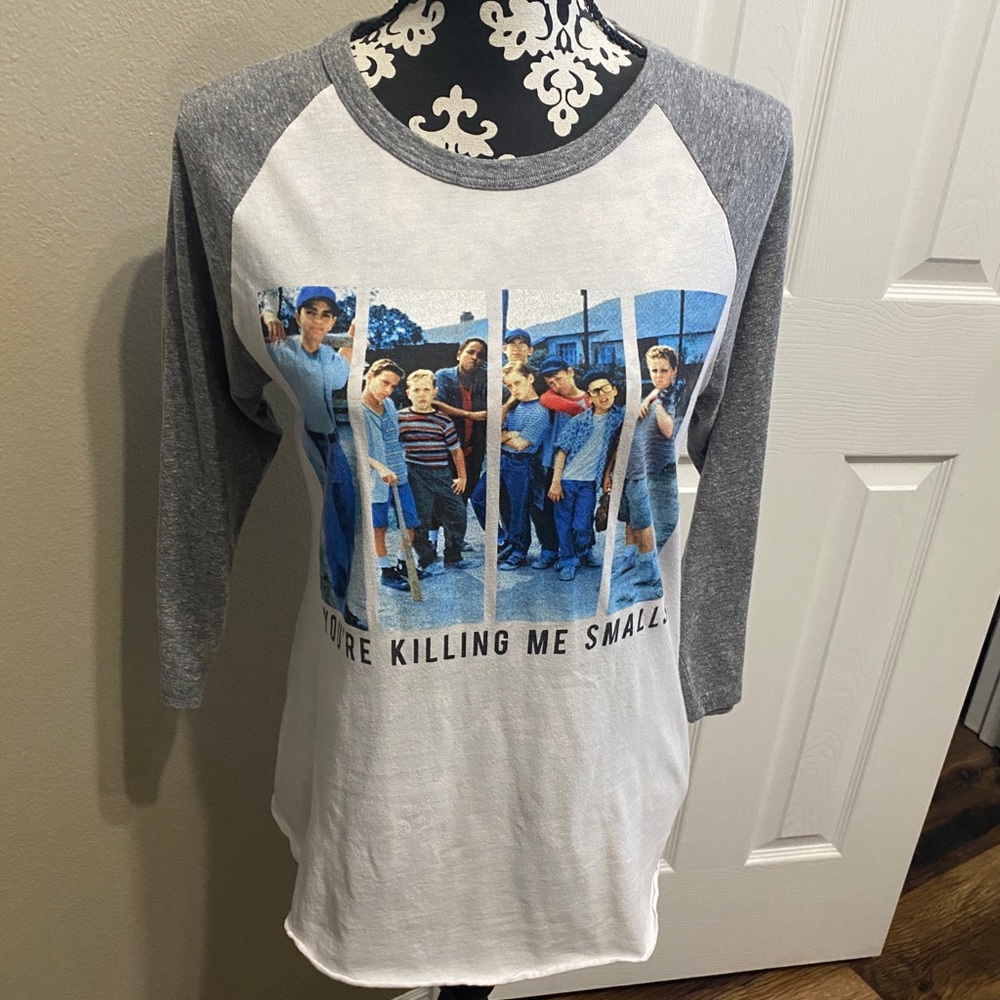 🔥3 for $10🔥 Sandlot 3/4 Length Sleeve Baseball Tee Size Small